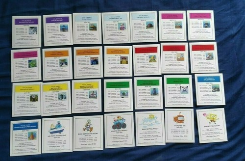 Individual spongebob monopoly - individual,