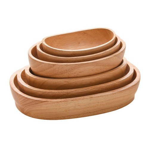 Wooden serving bowl with - serving,