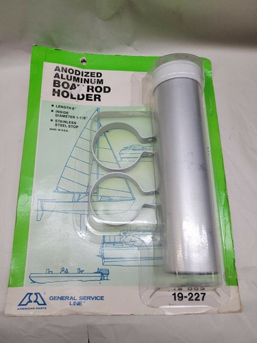 Anodized aluminum boat rod - aluminum,