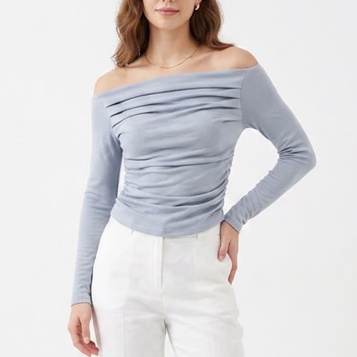 Daron light blue - light, long