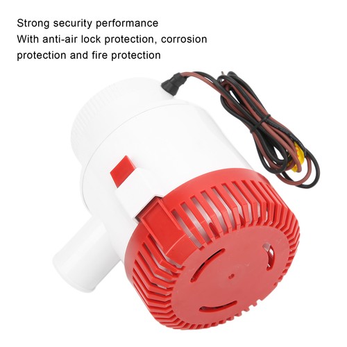 12v blige water - water, 3700gph