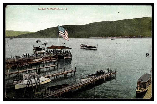 Lake george vintage - ny,