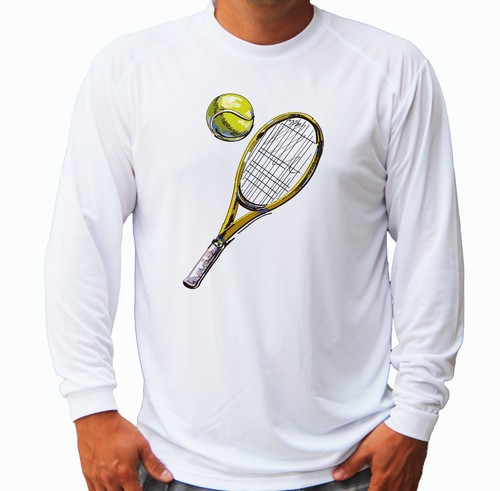 Tennis ball racquet long - tennis,
