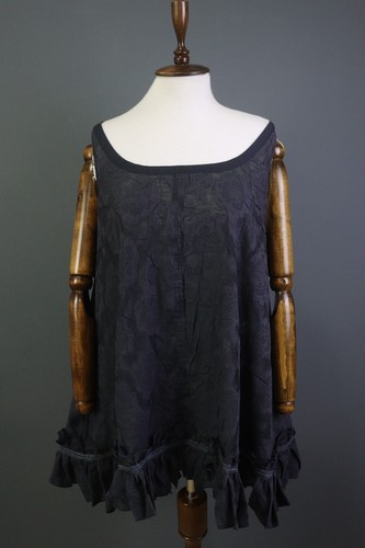 High use blue mesh floral - high,