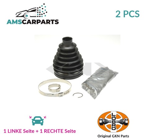 Axle boot driveshaft pair - axle,