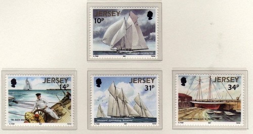 Jersey stamps 1987 racing - 1987,