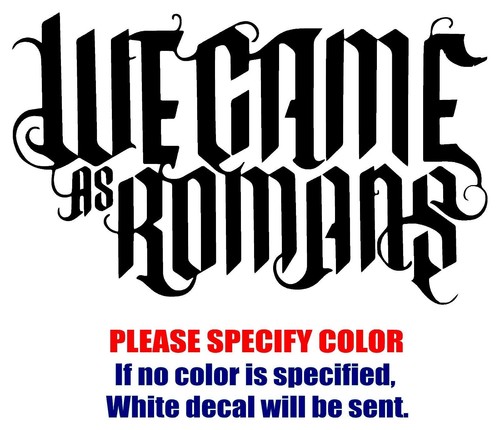 Came romans band graphic - came,