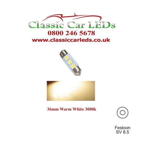 36mm warm white interior - white,