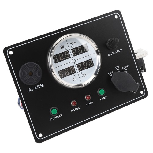 White boat gauges panel - boat,