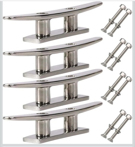Boat cleat stainless steel - stainless,