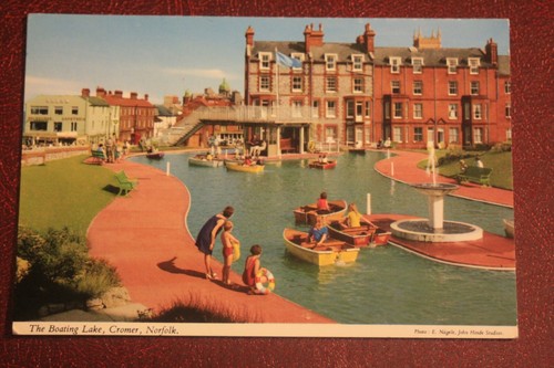 The boating lake cromer - the,