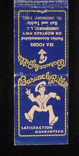 1940s barnacle bill sea food - 1940s,