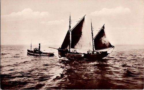 Scheveningen holland rppc - scheveningen,