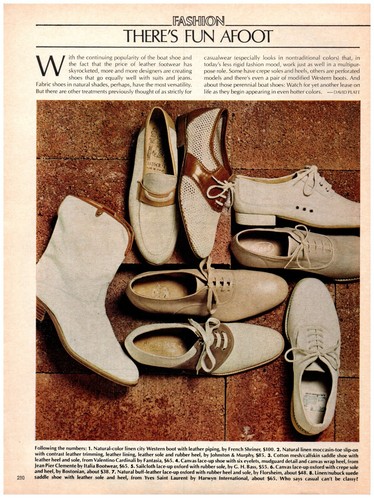 Fun afoot boat shoes - '80,
