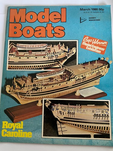 Model boats march 1980 - boats,
