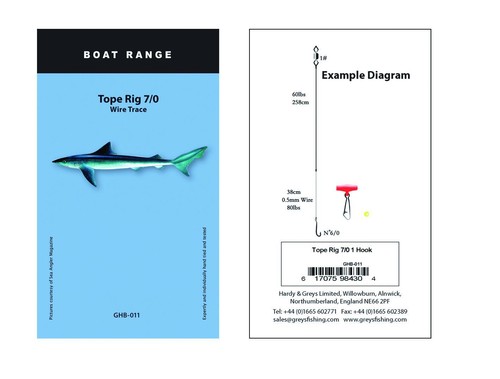 Greys boat rig - rig, tope