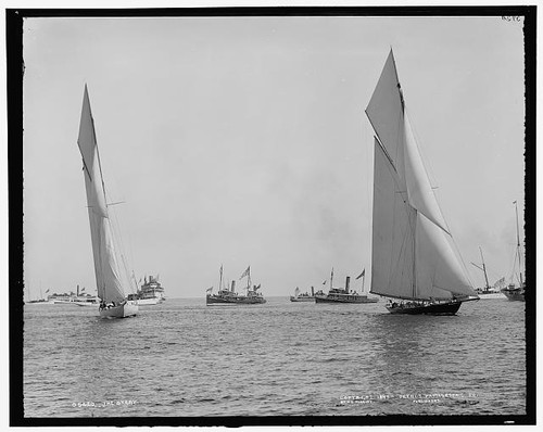 Photo sailing regatta - photo:sailing, 1893