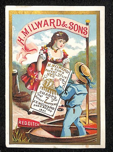 Scarce victorian trade card - trade,