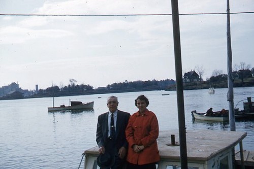 35mm slide 1950s red border - slide,