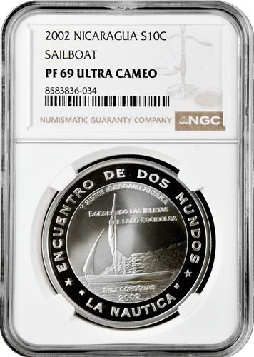 Nicaragua cordobas 2002 - 10,