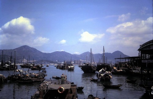 Vintage hong kong - hong, slide,