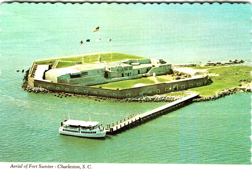 Postcard 4x6 aerial view - postcard,