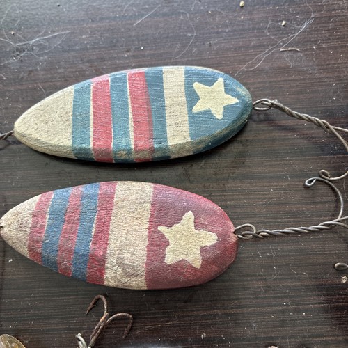 Hand painted fishing lures - painted, 8