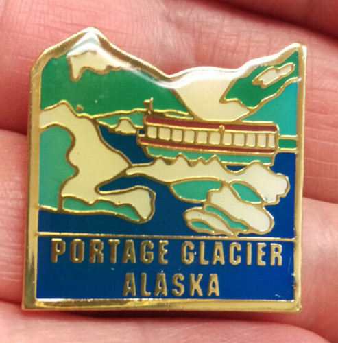 Pin portage glacier alaska - pin,